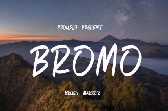 Bromo: The Handwritten Font with Personality