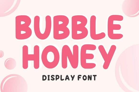 Bubble Honey: A Playful Font for Joyful Branding