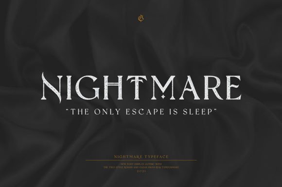 Nightmare Gothic: The Blackletter Font for Modern Edge