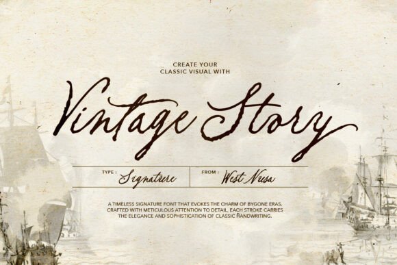 Uncover the Charm of the Vintage Story Font