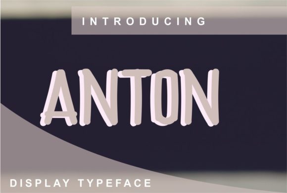 Why Anton is the Modern Designer's Go-To Display Font