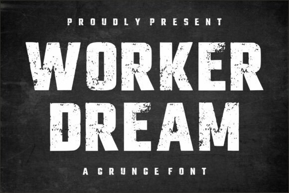 Worker Dream: Industrial Grit for Authentic Design