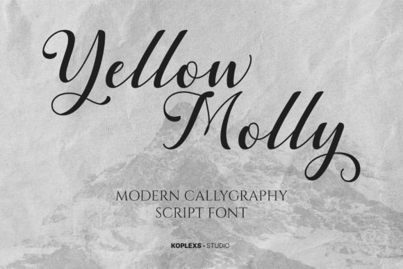 Yellow Molly: A Handwritten Font for Modern Design